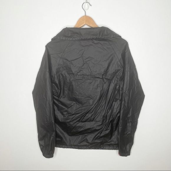 Superdry Japan Women's Zip Up Black Pink Windcheater Windbreaker Jacket Size M - Picture 6 of 10